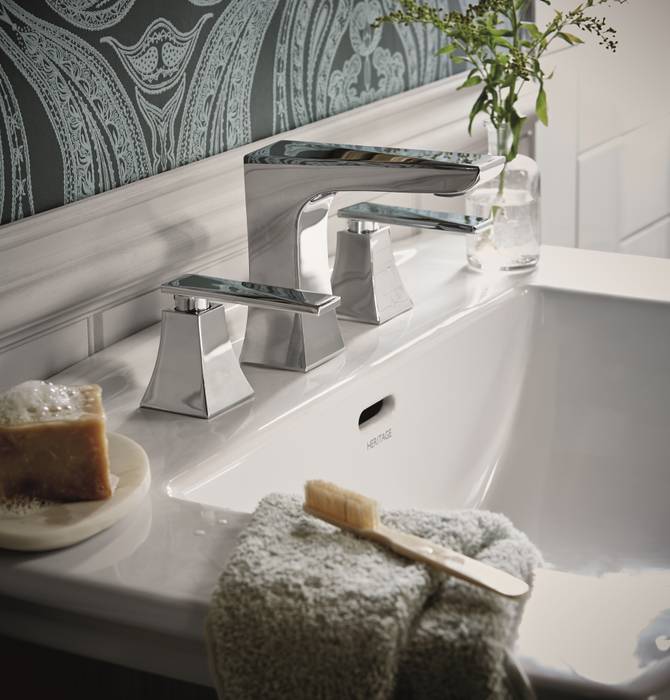 Hemsby taps Heritage Bathrooms Baños de estilo clásico Hemsby