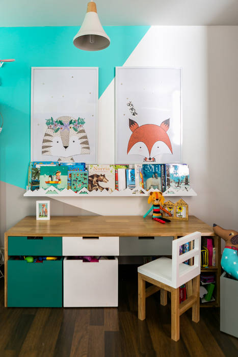 Cuarto de Sofia y Matias, Little One Little One Moderne kinderkamers