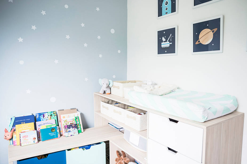 Cuarto de Agustín, Little One Little One Scandinavian style nursery/kids room