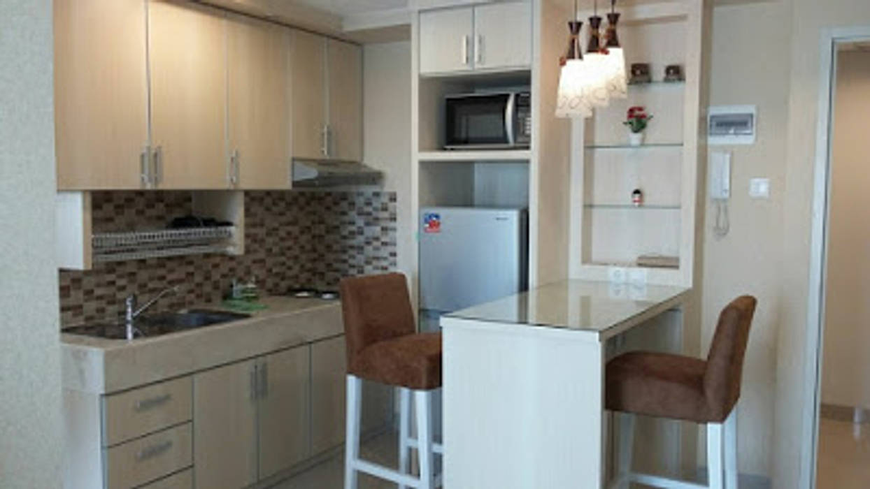 Kitchen Set Apartemen Kalibata City CV TRIDAYA INTERIOR Kamar Tidur Modern Accessories & decoration