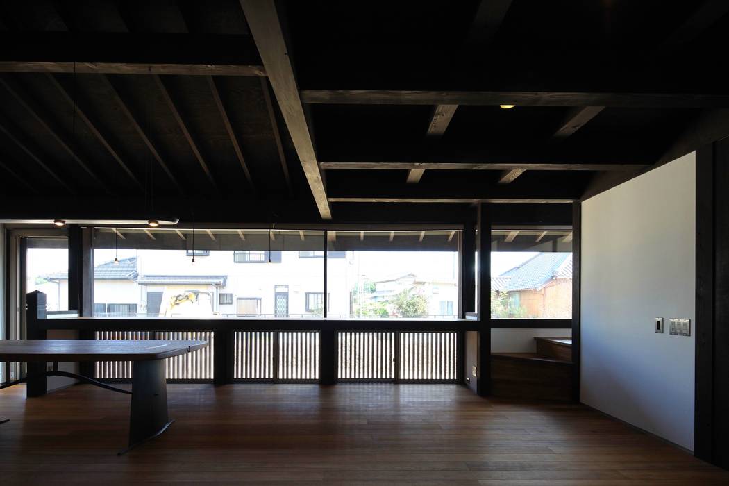 株式会社 鎌倉設計工房 Asian Style Living Room Wood Homify