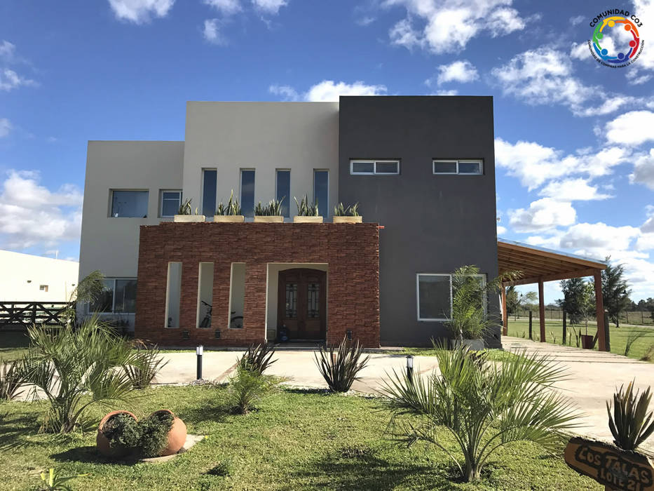 Construcción al Costo en Puertos - Lago Escobar Comunidad CO3 Casas modernas: Ideas, imágenes y decoración