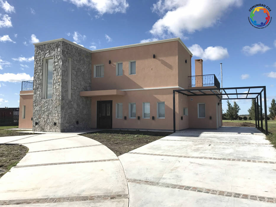 Construcción al Costo en Puertos - Lago Escobar Comunidad CO3 Casas modernas: Ideas, imágenes y decoración