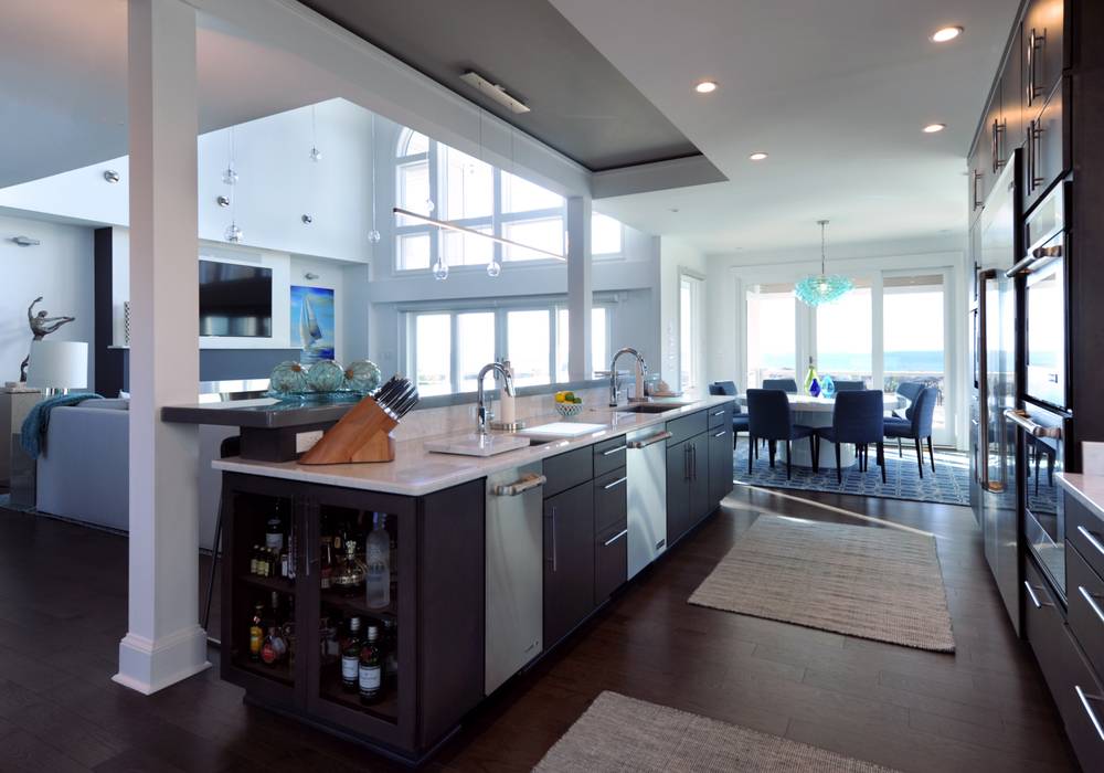 Contemporary Kitchen Olamar Interiors, LLC Modern kitchen White