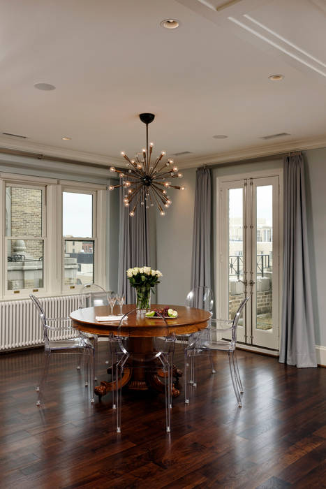 Luxury Kalorama Condo Renovation in Washington DC BOWA - Design Build Experts Dining room