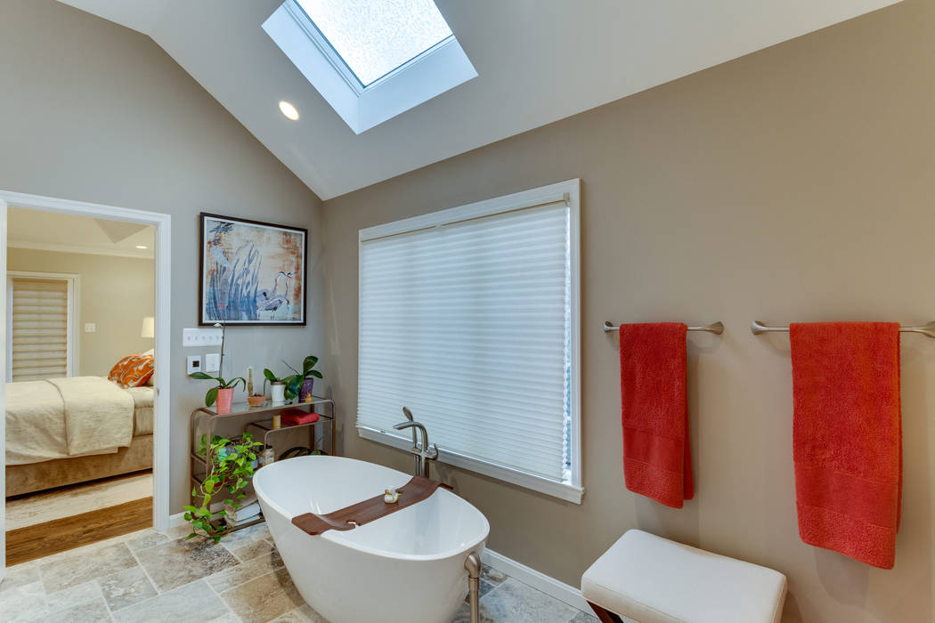 Universal Design Master Suite Renovation in McLean, VA BOWA - Design Build Experts Minimalist style bathroom