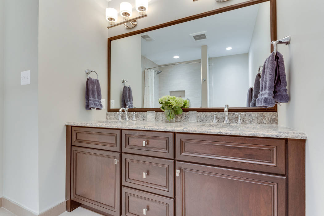 Universal Design Master Suite Renovation in McLean, VA BOWA - Design Build Experts Bathroom