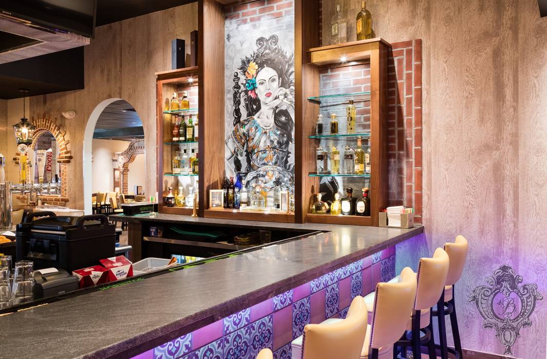 Mexican Flare, Kellie Burke Interiors Kellie Burke Interiors Espacios comerciales Bares y Clubs