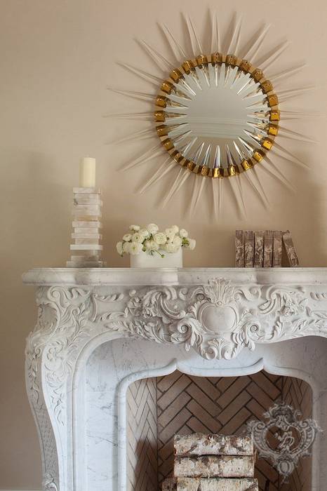 Dining Room Fireplace Kellie Burke Interiors Dining room