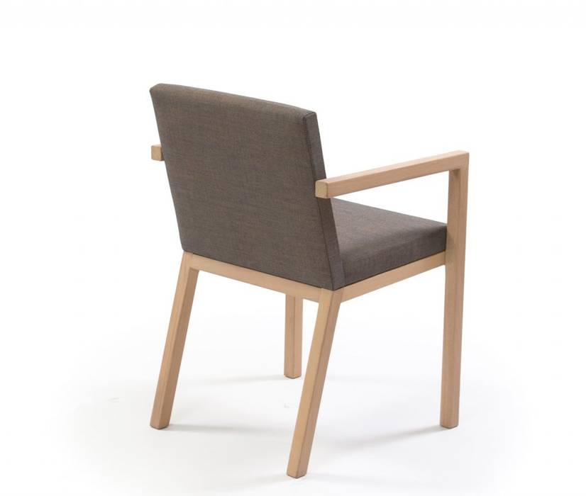 LEAN, Studio Gerard de Hoop Studio Gerard de Hoop Minimalist dining room Wood Wood effect Chairs & benches