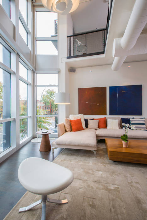 Logan Circle Duplex, FORMA Design Inc. FORMA Design Inc. Living room