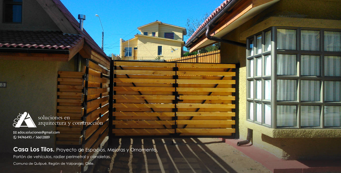 Casa Los Tilos. Proyecto de espacios, mejoras y ornamento., Ados Ados Casas de estilo rústico