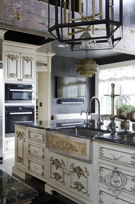 Kitchen Island Kellie Burke Interiors Eclectic style kitchen