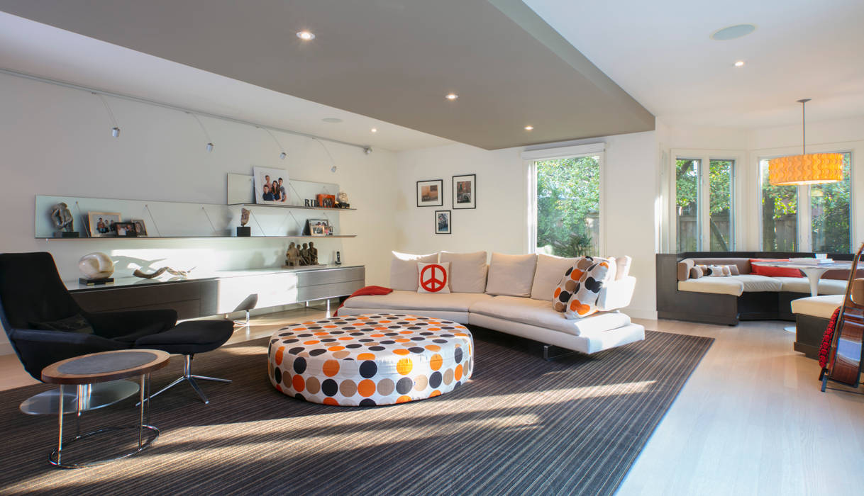 Spring Valley Residence, FORMA Design Inc. FORMA Design Inc. Salas multimedia de estilo moderno