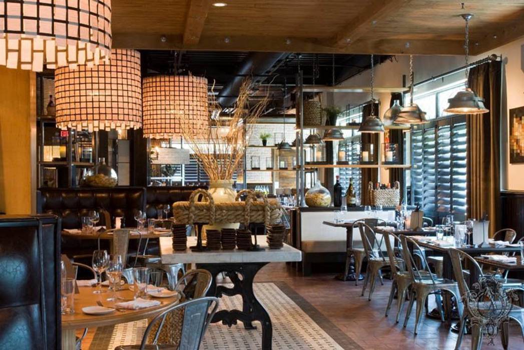Rustic Italian Restaurant, Kellie Burke Interiors Kellie Burke Interiors Ticari alanlar Dükkânlar