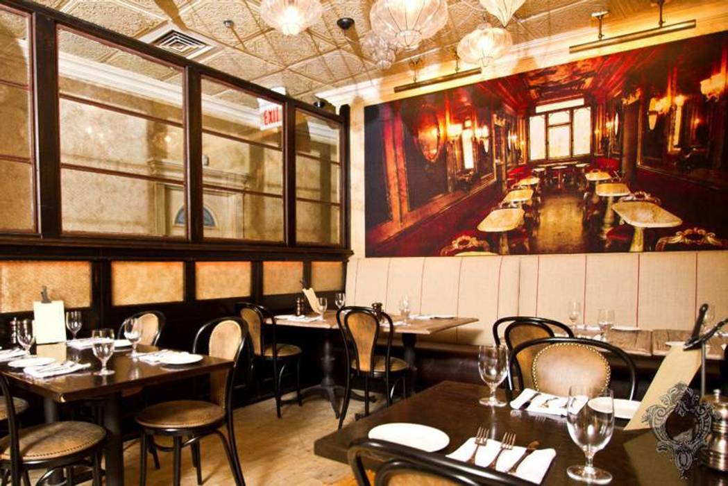Classy Restaurant & Bar, Kellie Burke Interiors Kellie Burke Interiors พื้นที่เชิงพาณิชย์ Commercial Spaces