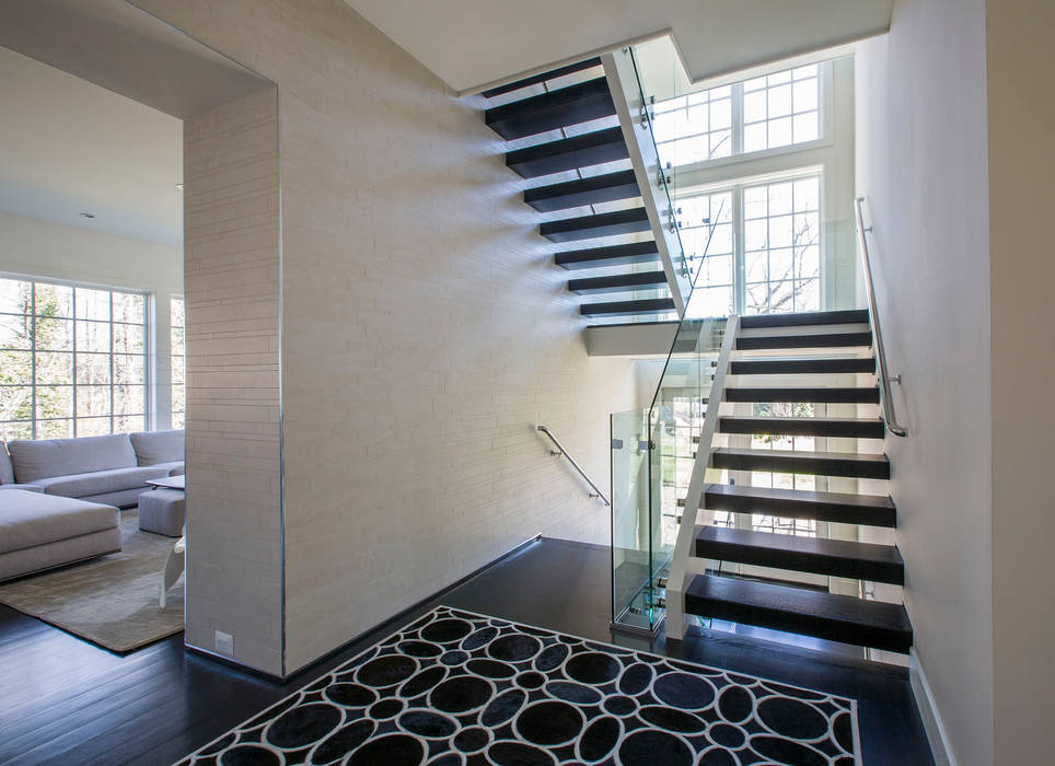 Craftsman Modern, FORMA Design Inc. FORMA Design Inc. Modern Corridor, Hallway and Staircase