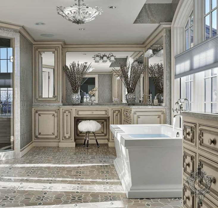 Master Bathroom Kellie Burke Interiors Classic style bathroom