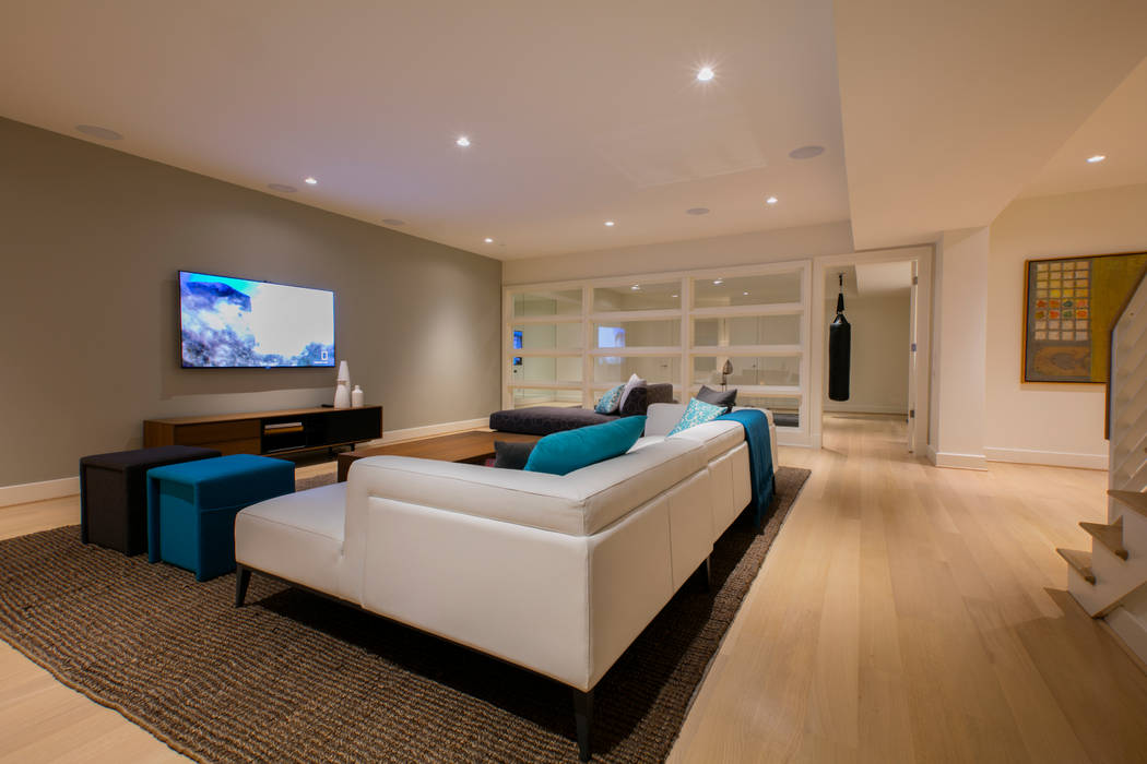 Bethesda Modern, FORMA Design Inc. FORMA Design Inc. Media room