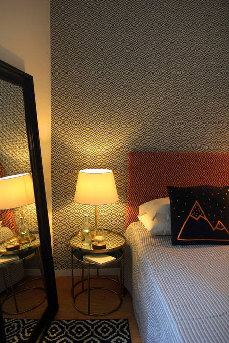 Apartamento T1 - Martim Moniz Sizz Design Quartos ecléticos