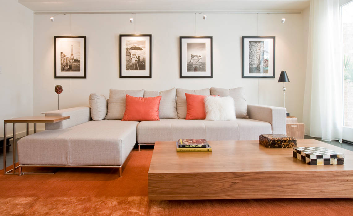 Tenleytown Rowhouse, FORMA Design Inc. FORMA Design Inc. Modern Living Room