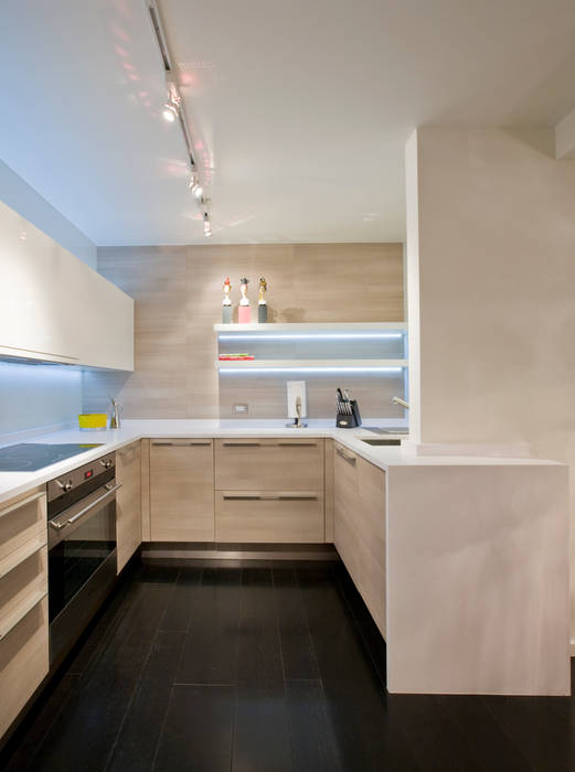 Flat on the Georgetown Canal, FORMA Design Inc. FORMA Design Inc. مطبخ