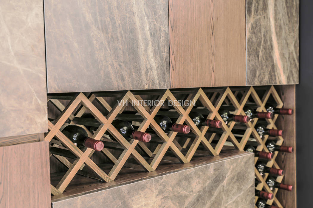 信義何公館, VH INTERIOR DESIGN VH INTERIOR DESIGN Wine cellar