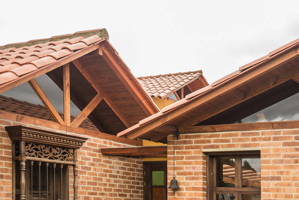 CASA FAGUA, ENSAMBLE de Arquitectura Integral ENSAMBLE de Arquitectura Integral Casas de estilo rural Madera Acabado en madera