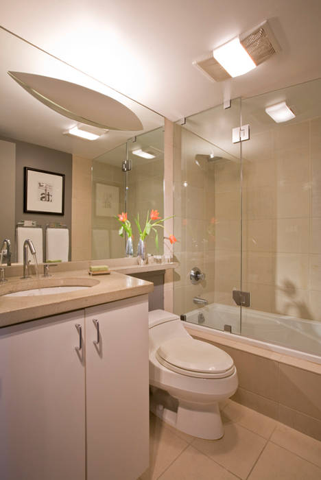 Flat in McLean, VA, FORMA Design Inc. FORMA Design Inc. Modern bathroom