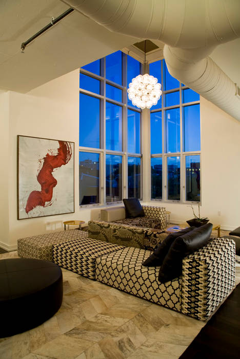 Penthouse at The Metropole, FORMA Design Inc. FORMA Design Inc. Living room