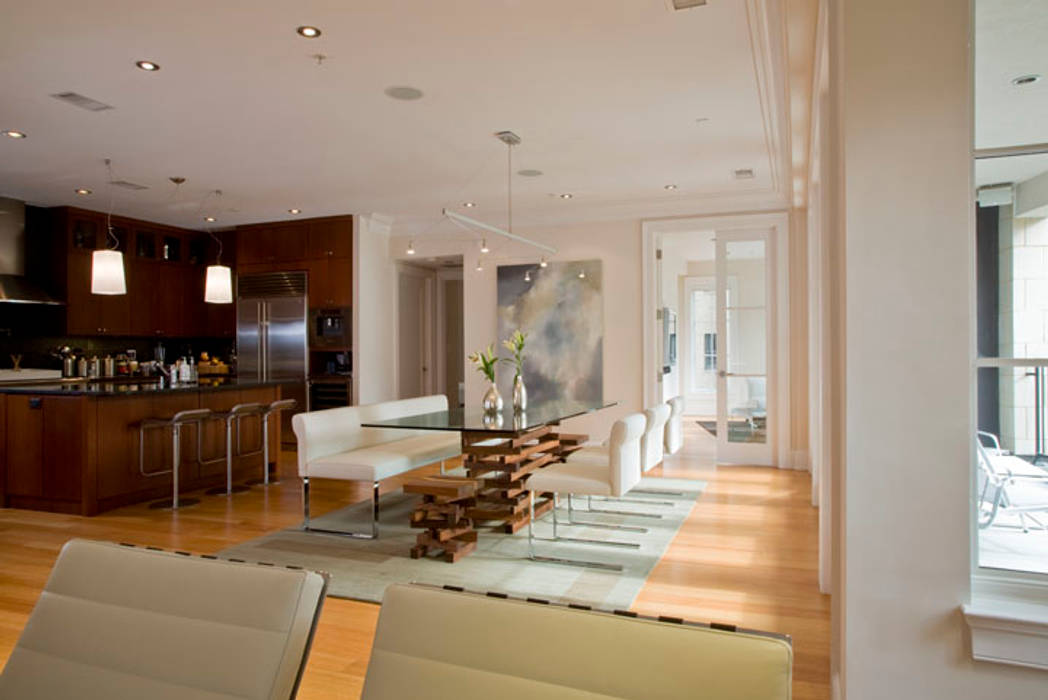 Kalorama Flat, FORMA Design Inc. FORMA Design Inc. Modern Dining Room