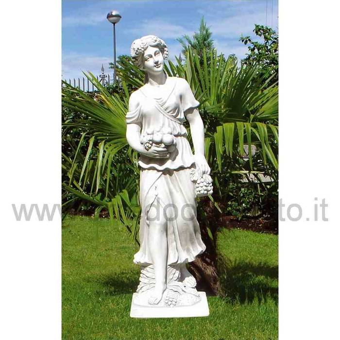 Statue da giardino stagioni , Arrecocemento Arrecocemento 庭院 配件與裝飾品