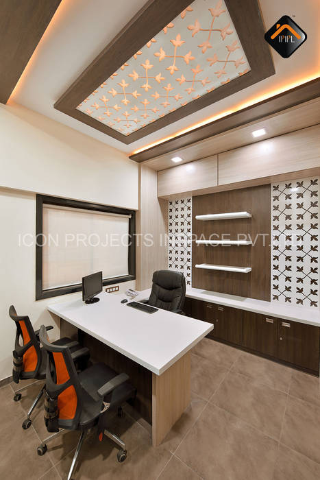 Manager Cabin ICON PROJECTS INSPACE PVT.LTD Commercial spaces Bars & clubs