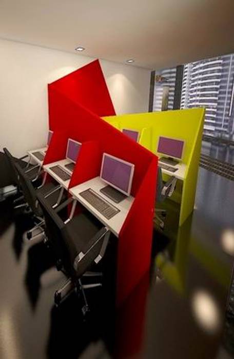 Computer Lab Studio - Architect Rajesh Patel Consultants P. Ltd Commercial spaces Schools