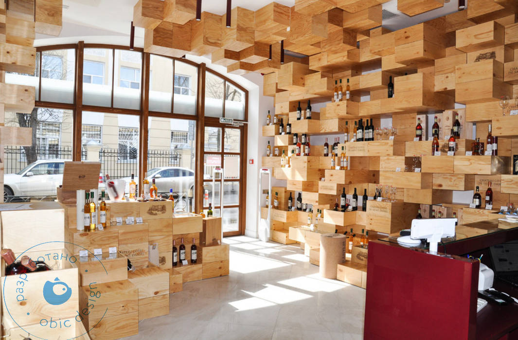 Винный бутик на Красных воротах Saint daniel, OBIC Design OBIC Design Classic style wine cellar