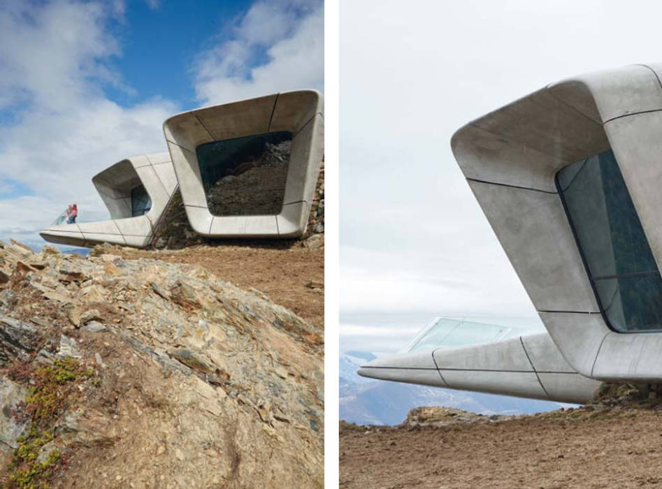 Pavimento NUVOLATO - Messner Mountain Museum, Fermox Solutions Fermox Solutions مساحات تجارية الخرسانة متاحف