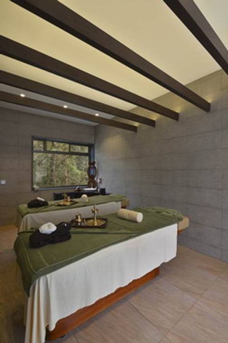 Manja Spa- Room Studio - Architect Rajesh Patel Consultants P. Ltd Commercial spaces Hotels