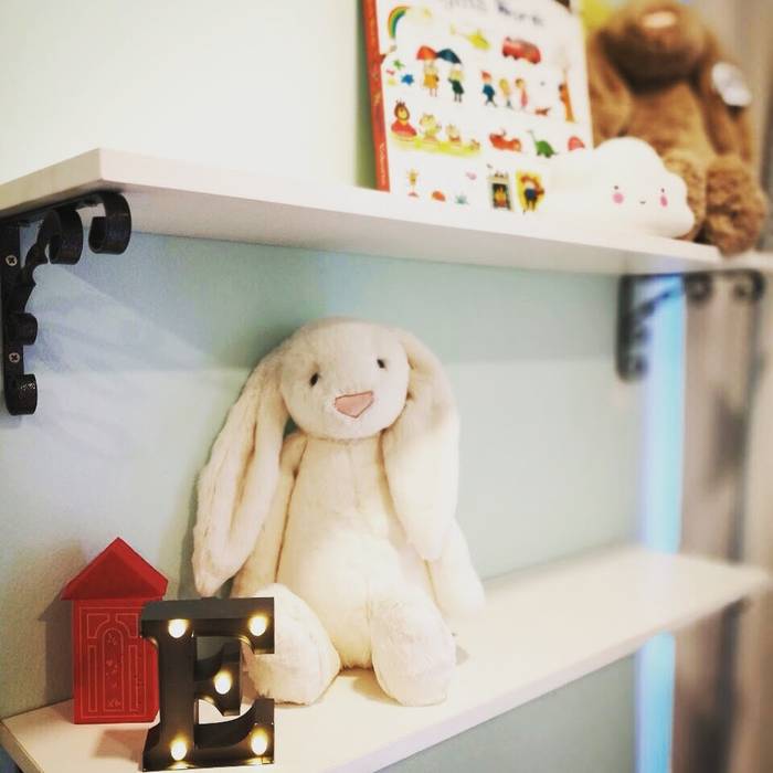 Project @ The Bently Residences ab1 Abode Pte Ltd Scandinavian style nursery/kids room Kids Room,storage