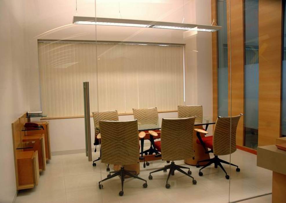 Conference Cubicle Studio - Architect Rajesh Patel Consultants P. Ltd Commercial spaces Commercial Spaces