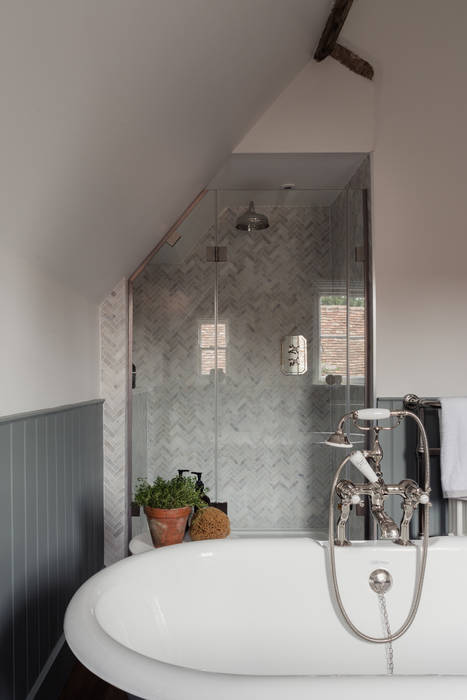 Georgian House Renovation and extension HollandGreen Bagno moderno bath