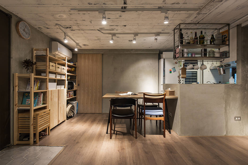 dining room by z square design / 正工设计