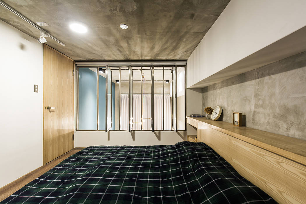 bedroom by z square design / 正工设计