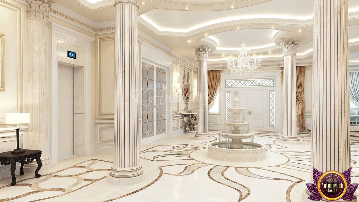 ​ Perfect interior design from Katrina Antonovich, Luxury Antonovich Design Luxury Antonovich Design Classic style corridor, hallway and stairs