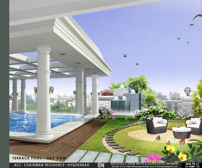 Villa at Hyderabad, Prem Nath And Associates Prem Nath And Associates