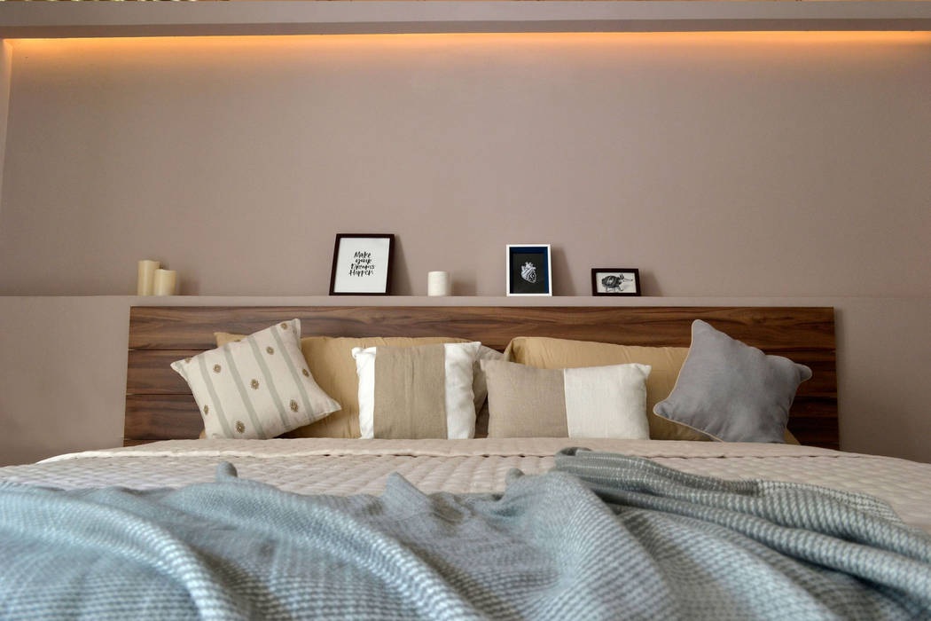 Morada, SIMPLE actitud SIMPLE actitud Industrial style bedroom Engineered Wood Transparent