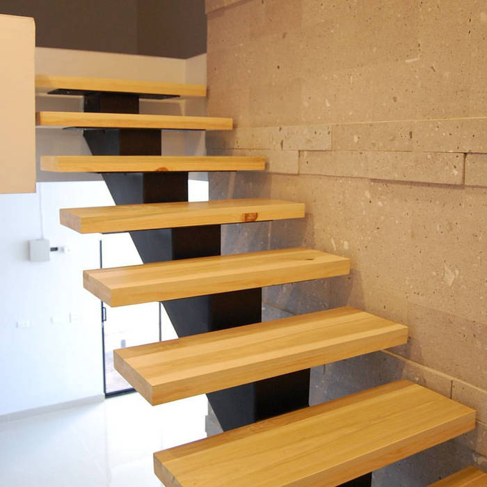 Escaleras Madera Solida Poplar + Pino, Pitaya Pitaya 樓梯 實木 Multicolored 階梯