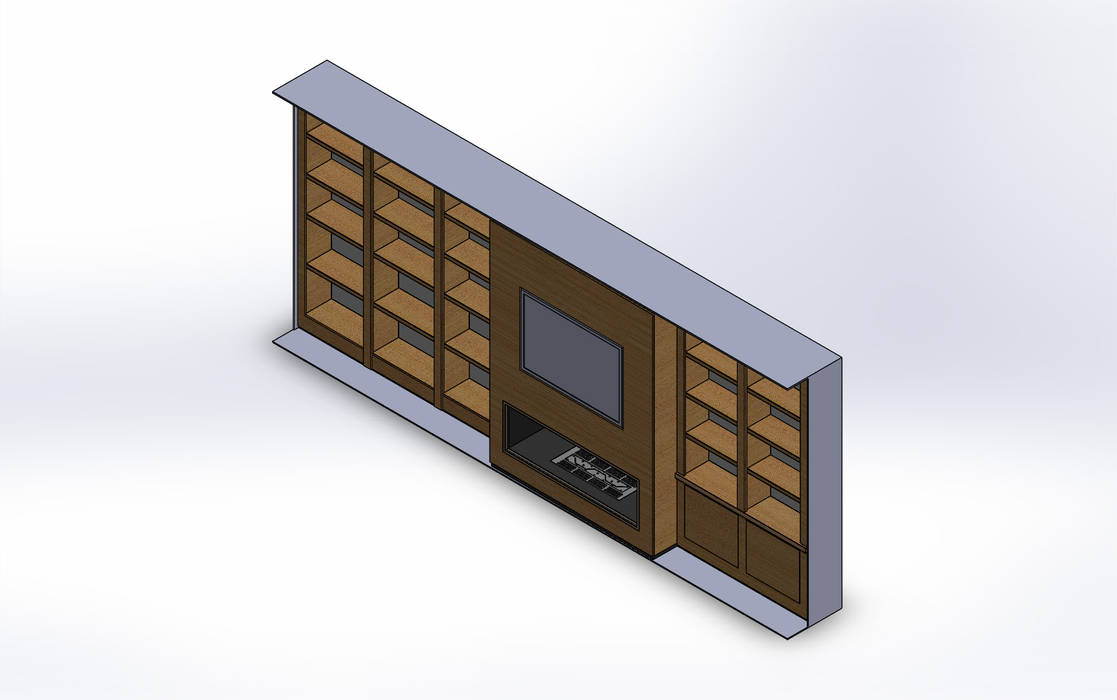 Design Automation for Metal & Wood Cabinet TrueCADD Industrial style kitchen Cabinets & shelves