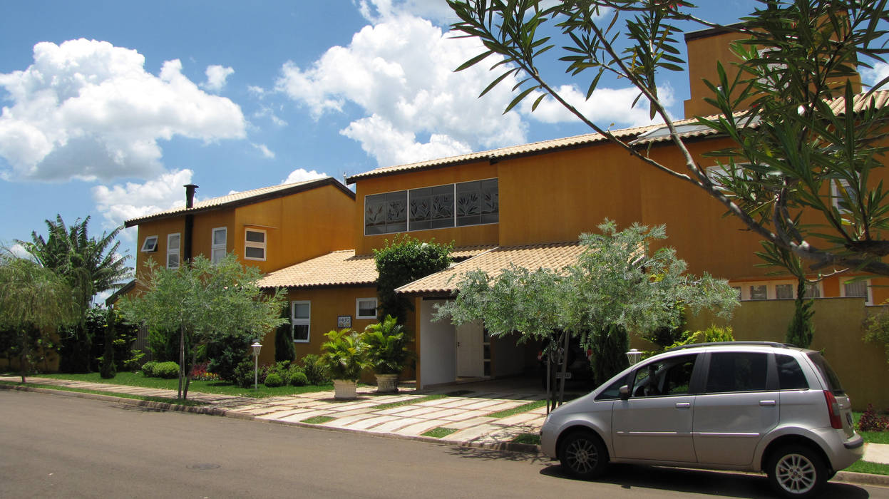 Residência em São Carlos, JMN arquitetura JMN arquitetura منازل التراس