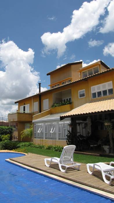 Residência em São Carlos, JMN arquitetura JMN arquitetura منازل التراس