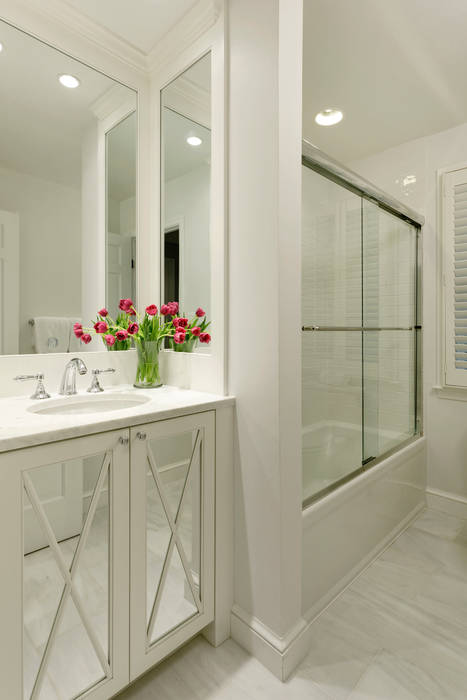 Whole House Design Build Renovation in Bethesda, MD BOWA - Design Build Experts Classic style bathroom